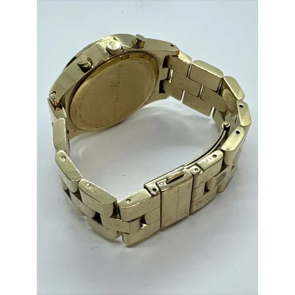 Marc Jacobs MBM3105 Women's Gold Stainless Steel Analog Dial Quartz Watch JNA734